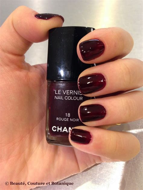 rouge noire chanel